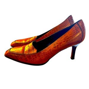 Cole Haan brown leather heels